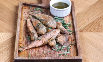 Барабулька жареная с хрустящей корочкой