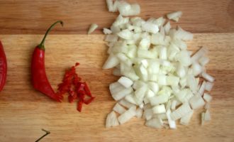 перец и лук