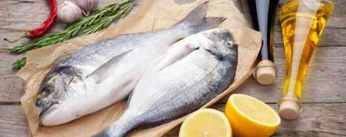 рыба с лимоном