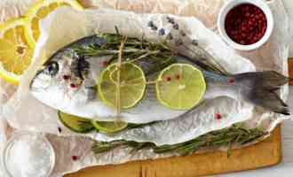 запекание рыбы