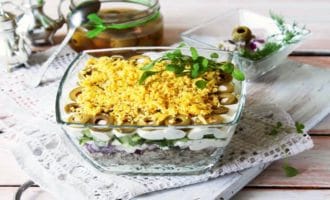 салат из сардины