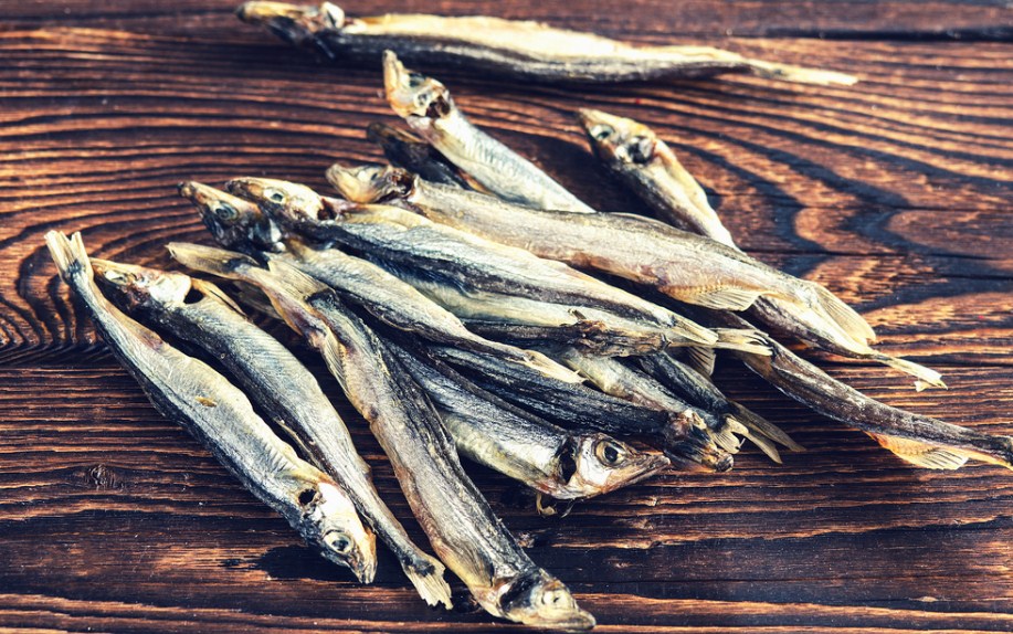 сухая мойва