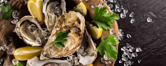 устрицы
