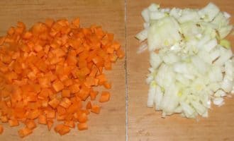 лук и морковь