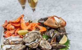 как подают устрицы с шампанским