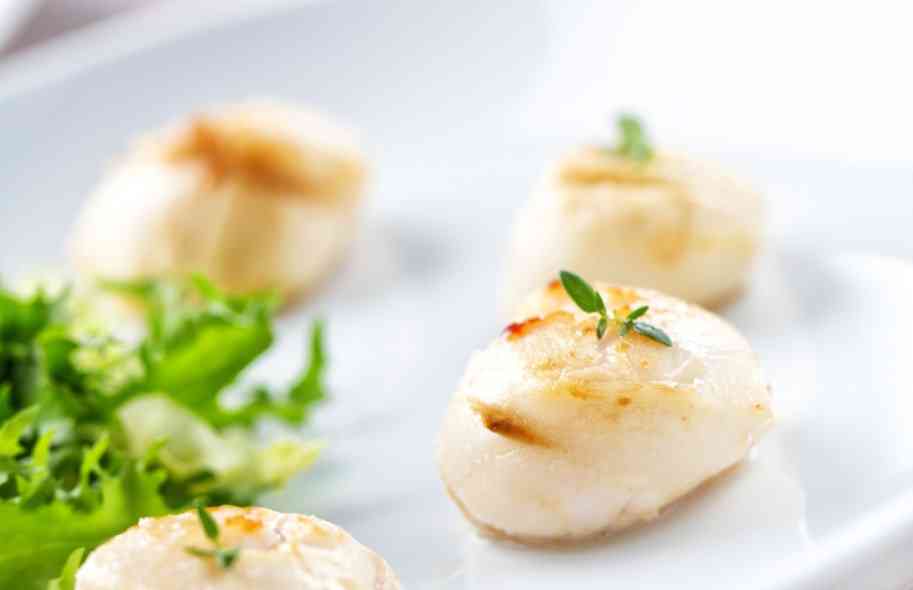 морской гребешок жареный 