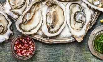 подача устриц