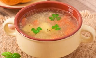 суп на бульоне