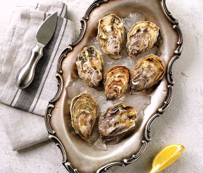 особенности подачи устриц