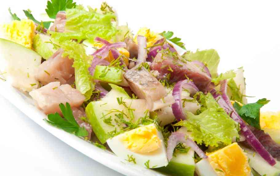 селедка с луком