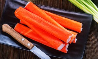 внешний вид крабовых палочек