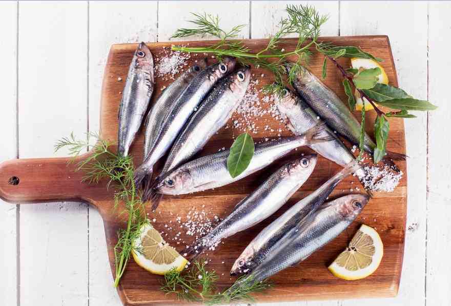 рыба с солью