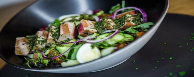 салат тунец