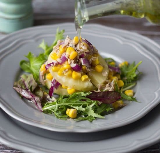 салат тунец