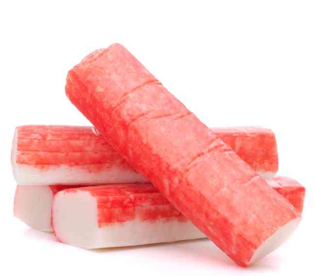 несколько крабовых палочек