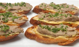 бутерброды с треской