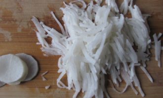 дайкон тертый на терке