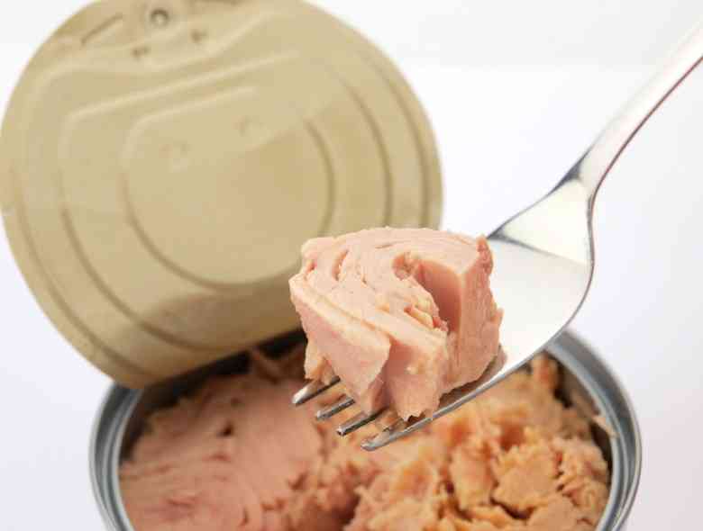 как выглядит консервированный тунец 