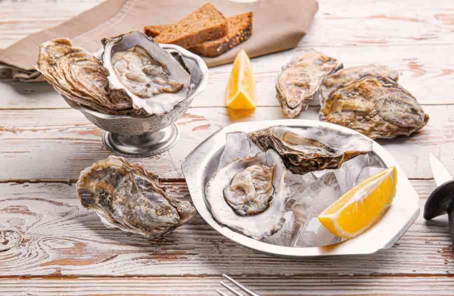 устрицы