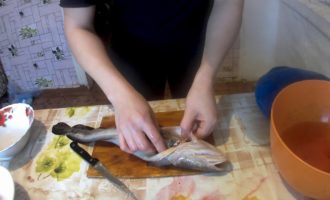 потрошение налима