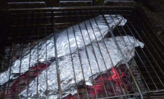 рыба в фольге