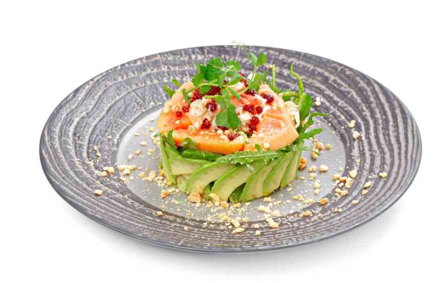 тартар с икрой