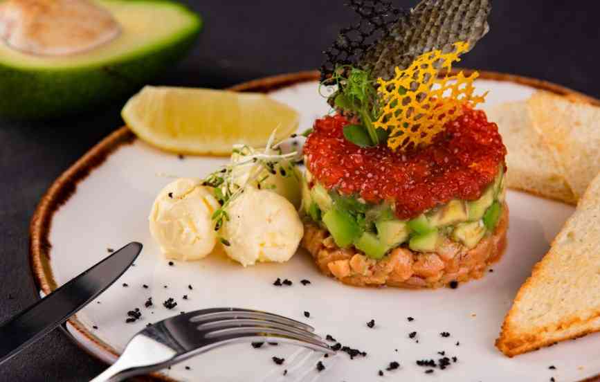 рыбное блюдо