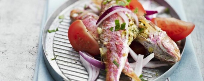 подача барабульки к столу