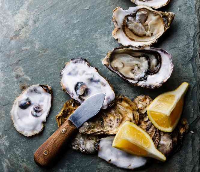 как открыть устрицы