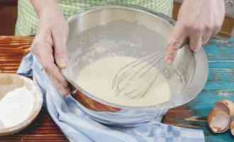 замешивание кляра