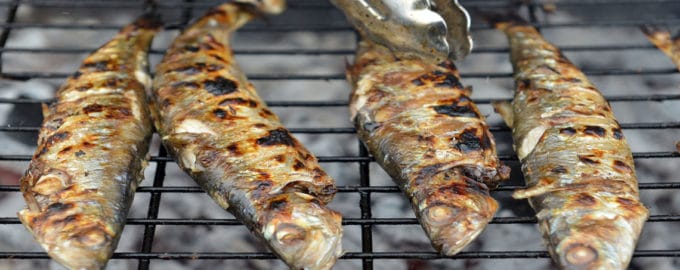 жарка мойвы на решетке