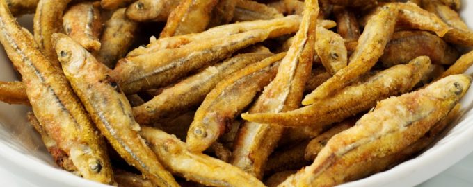 жареная мойва