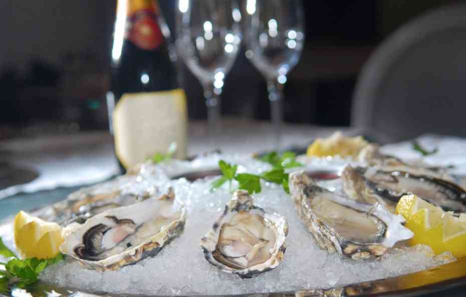 вкусные устрицы
