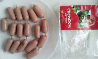 сосиски для блюда