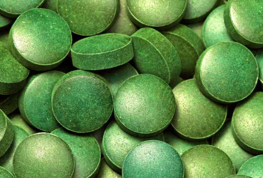 водоросли в таблетках