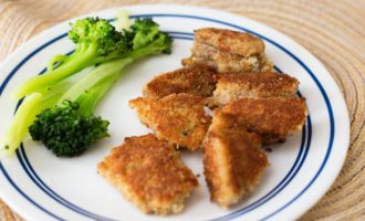 Икра трески с брокколи