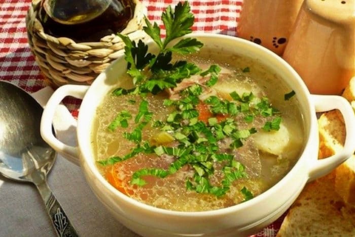 шотландский суп из скумбрии с молоком 