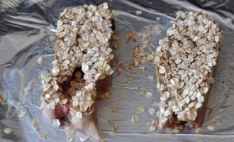 стейки скумбрии в панировке