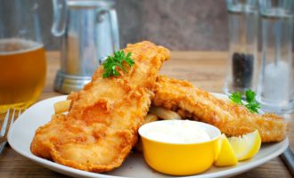 Треска в пивном кляре