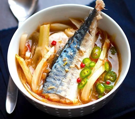 острый и густой суп 