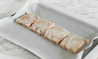 кусочки трески