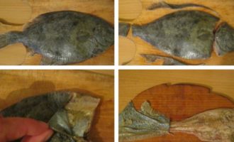 как быстро подготовить камбалу к приготовлению