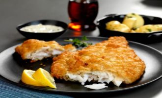 камбала приготовленная на сковороде