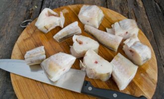 стейки минтая