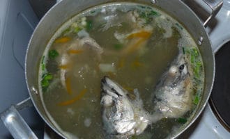 варка ухи из рыбы