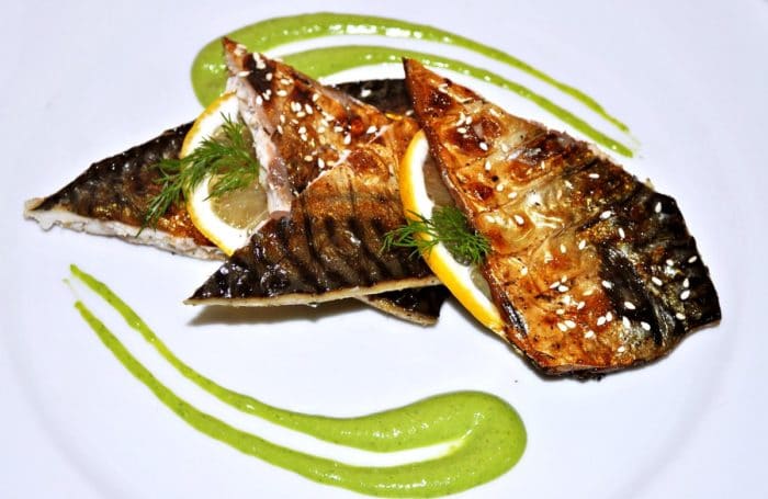 скумбрия в горчичном соусе с лимоном 