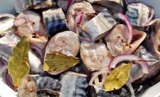 скумбрия с лавровым листом