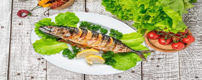 скумбрия запеченая на бербекю