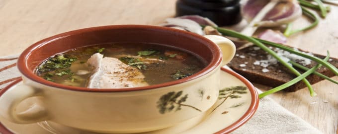 вкусная уха со скумбрией