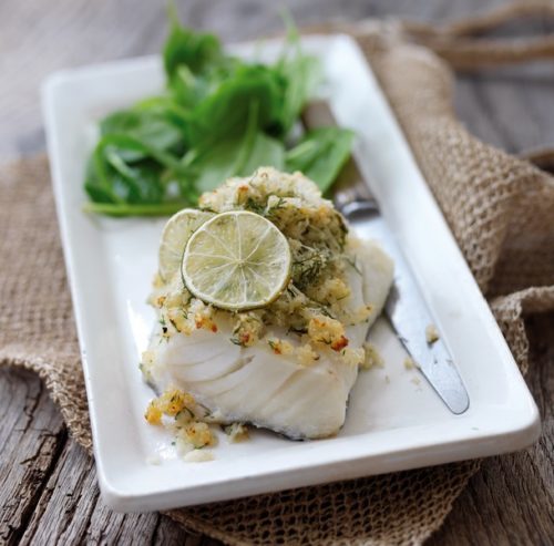 треска в маринаде из лимона и имбиря 